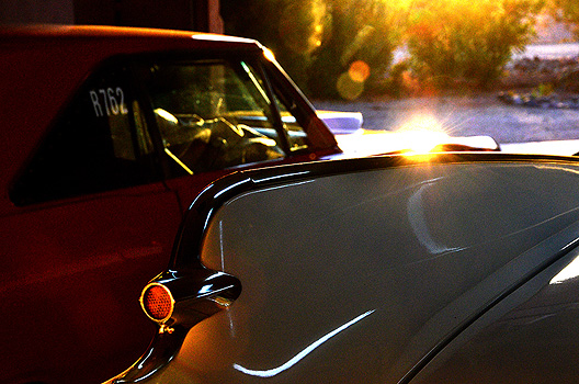 1960 Dodge Dart Fin with 1970 Dart in the background.